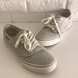 light grey VANS